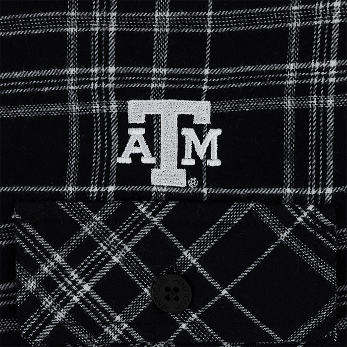 Texas A&M Perfect Long Sleeve Antigua Flannel