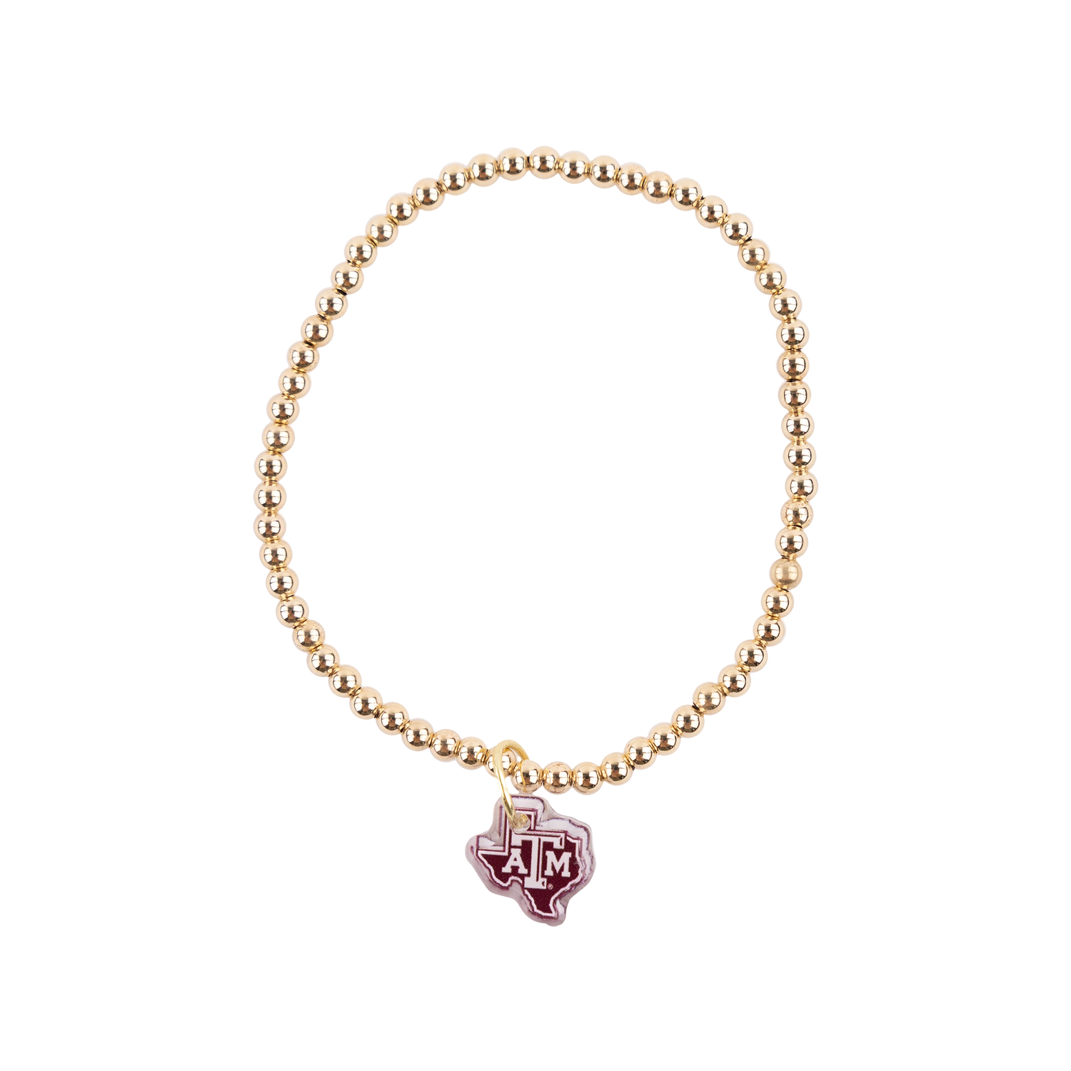 Lonestar A&M Beaded Blondes Bracelet