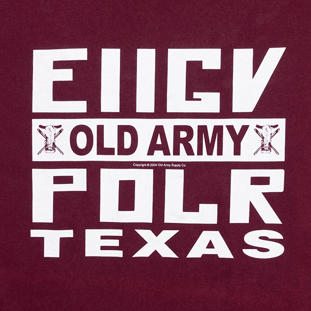 Texas A&M Next Level Apparel Old Army T-Shirt - Maroon