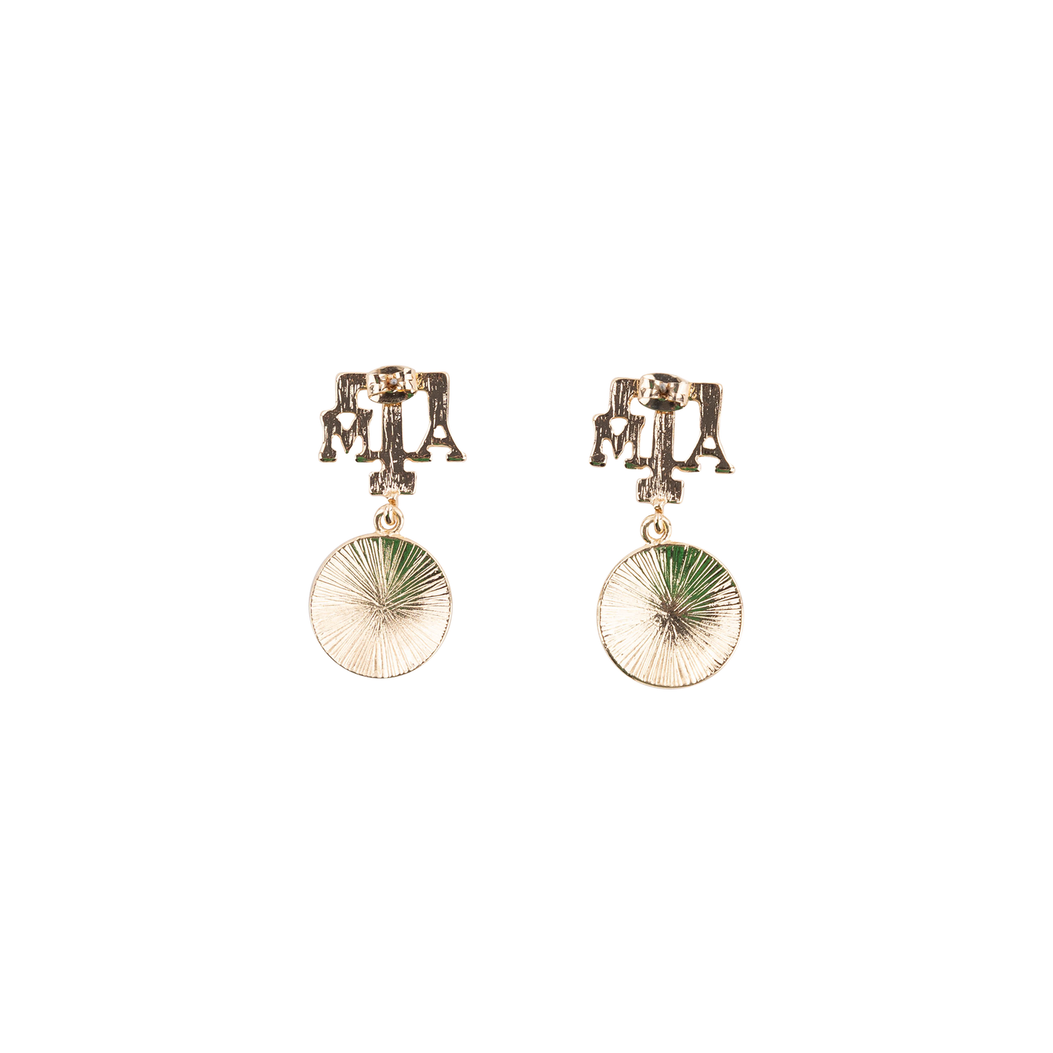 Texas A&M Emerson Street Dangle Baseball Earrings