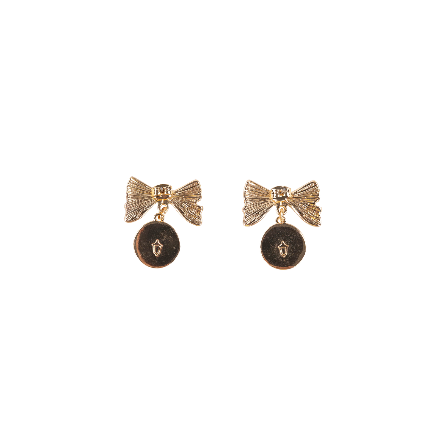 SHELBY & GRACE Bow Dangle ATM Earrings