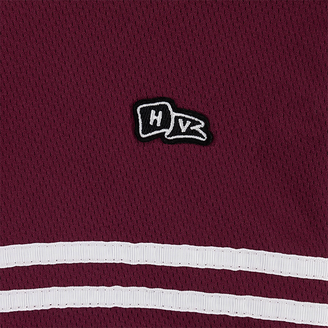 Aggies Hype & Vice Cropped Baseball Jersey