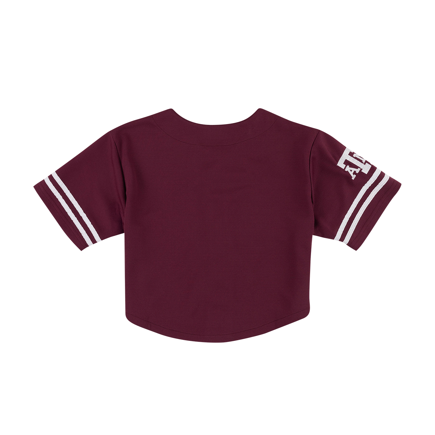 Aggies Hype & Vice Cropped Baseball Jersey