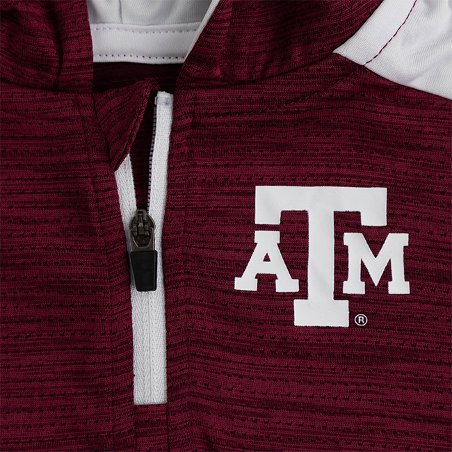 Texas A&M Colosseum Up-ton 1/4 Zip Hoodie