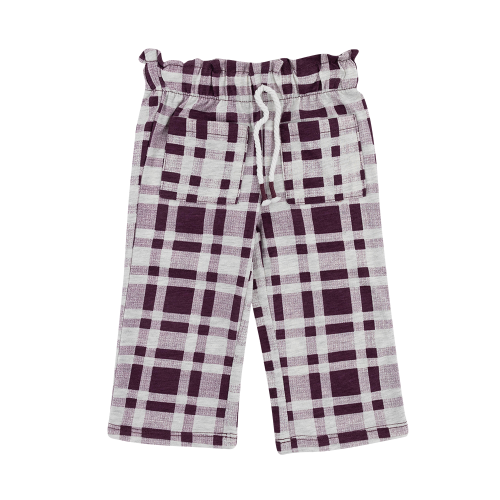 Aggies Colosseum Infant Maroon Top and Plaid Pants Set