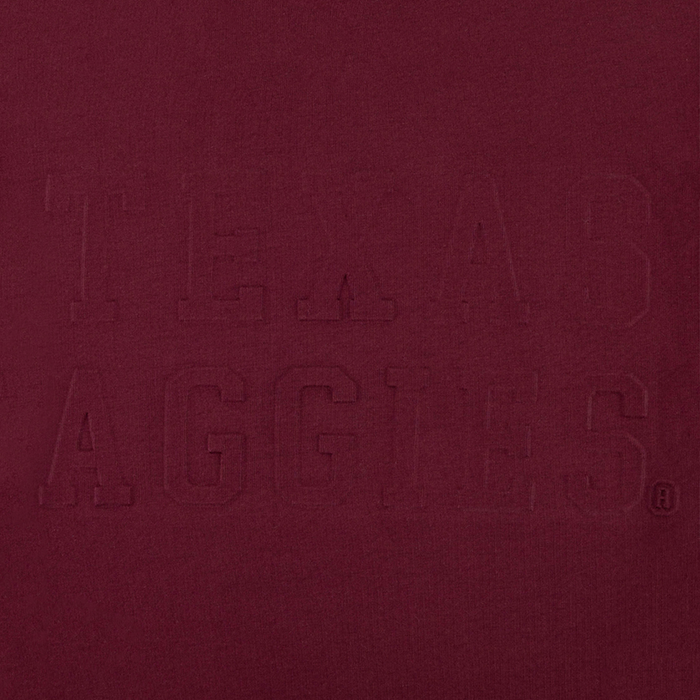 Collegiate Outfitters Texas Aggies Embossed Tee
