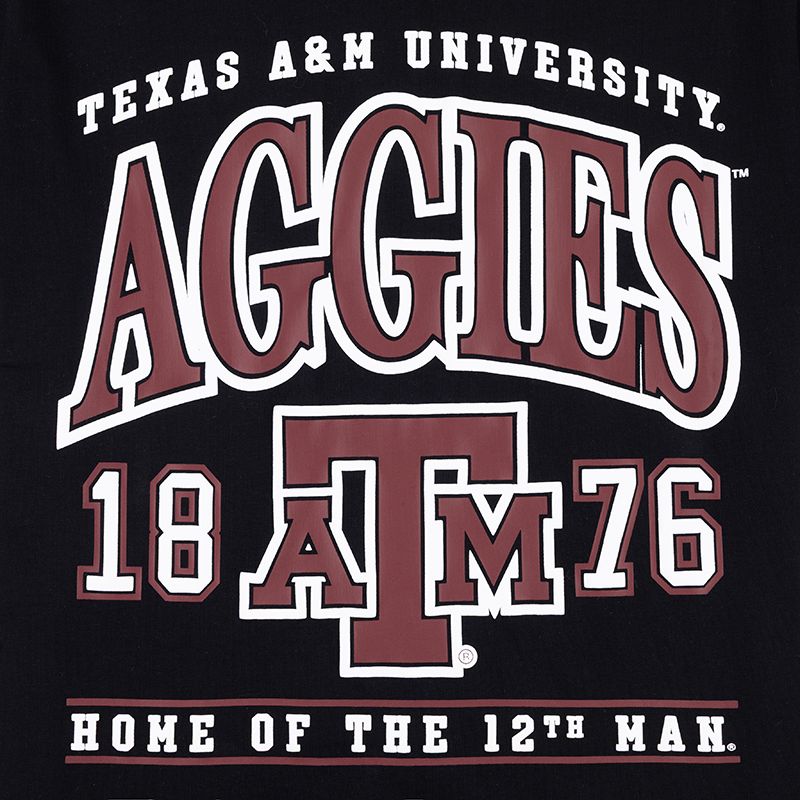 Texas A&M Collegiate Outfitters Aggies Oversized Puff T-Shirt