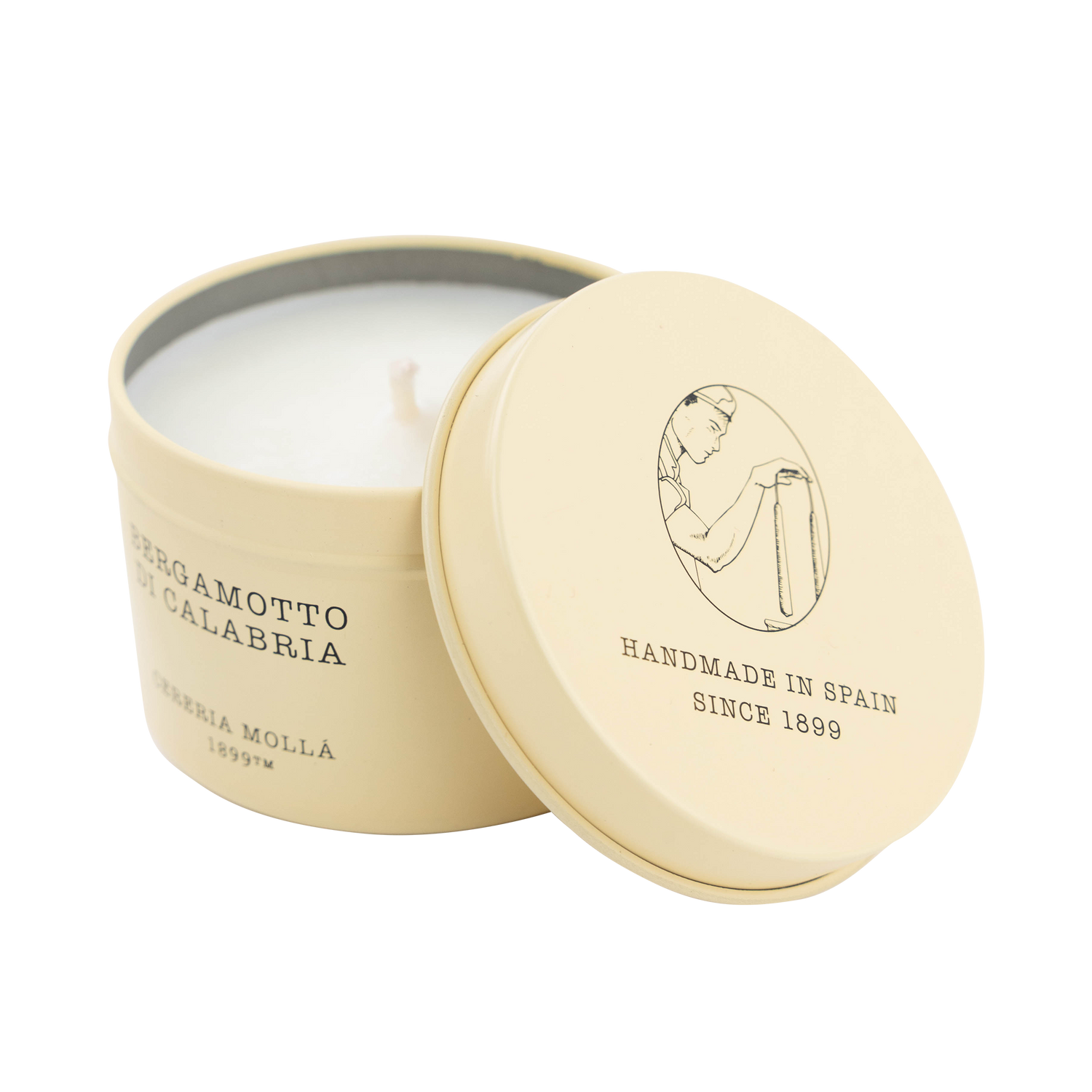 Bergamotto 3.1 oz Travel Tin Candle