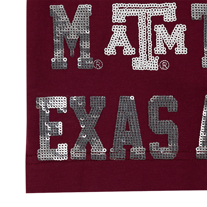 Texas A&M Stewart Simmons Sequin Repeat Tee