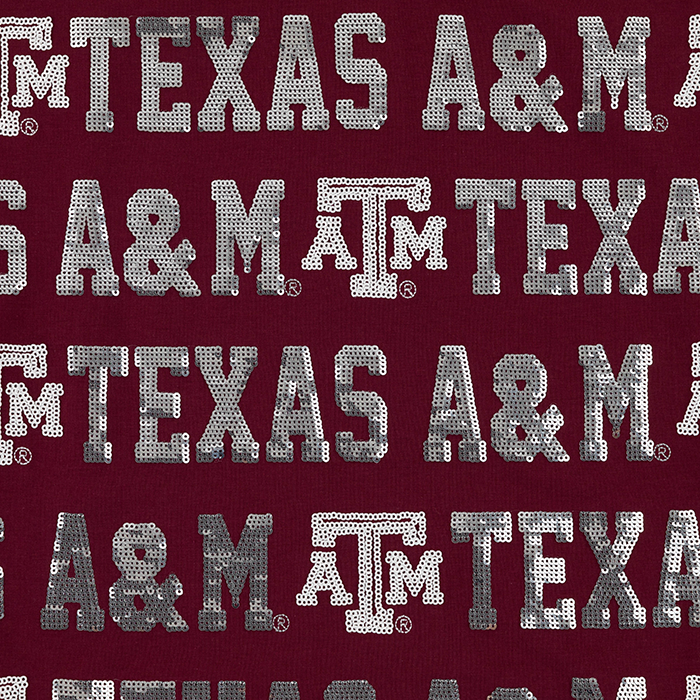 Texas A&M Stewart Simmons Sequin Repeat Tee