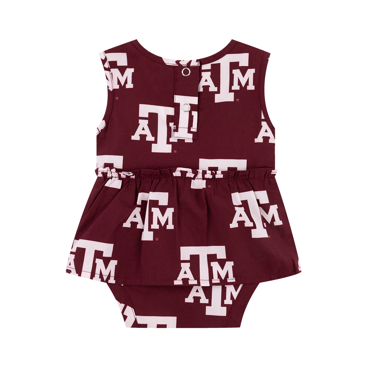 Texas A&M Stewart Simmons Poplin Onesie Dress