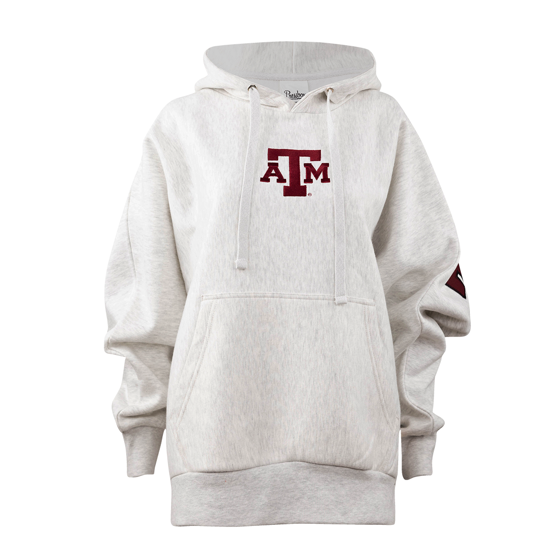 Texas A&M Pressbox Belvedere Gray Hoodie