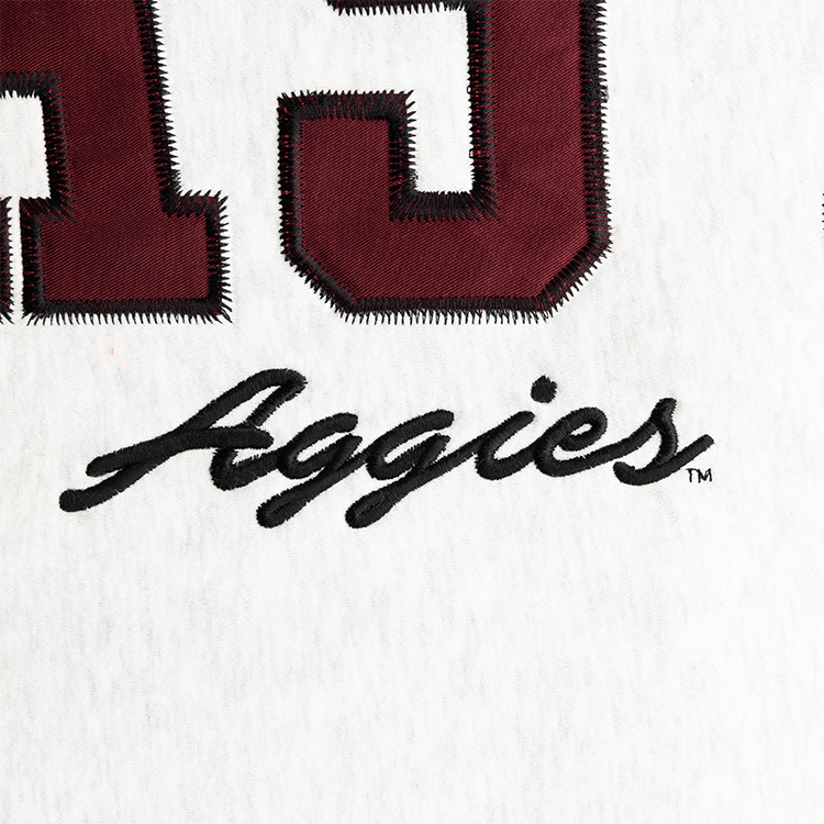 Texas A&M Pressbox Belvedere Gray Hoodie
