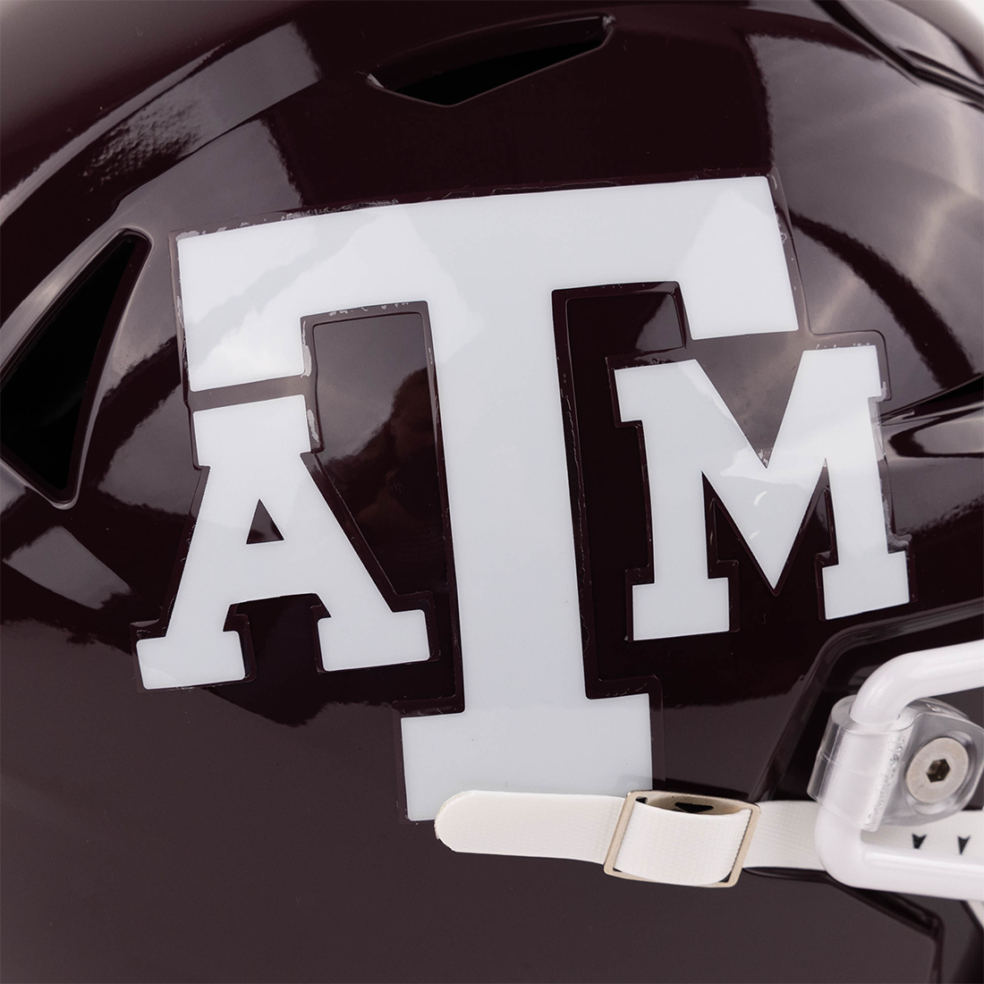 maroon speedflex helmet Texas A&M Riddell Speedflex Maroon Midi Size Helmet from Aggieland Outfitters