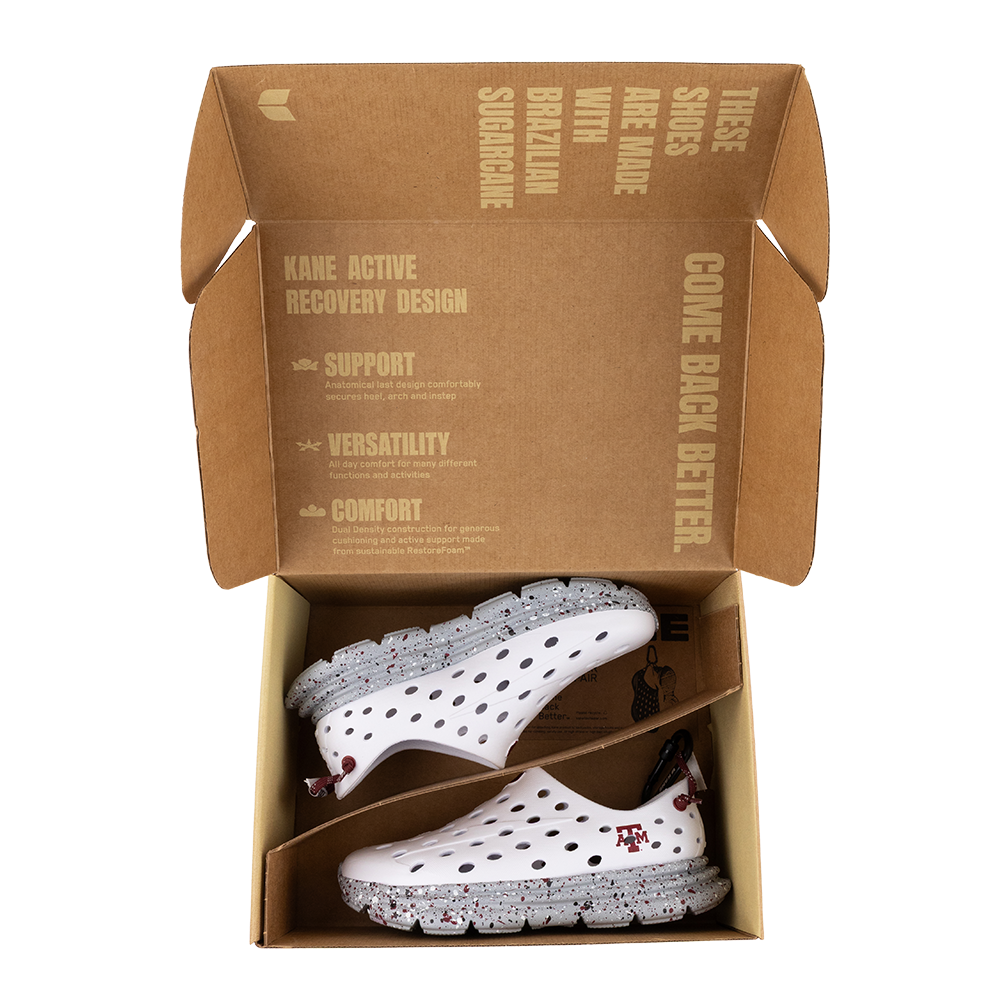 Texas A&M Kane Revive 6 Active Recovery Shoes