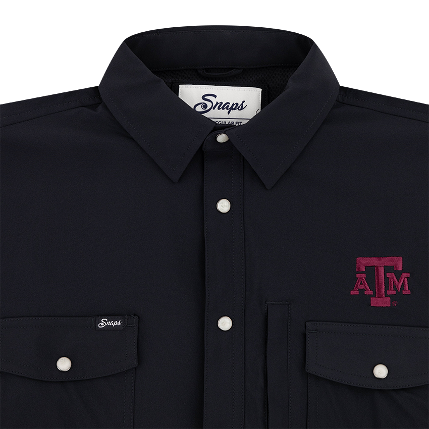 Texas A&M Black Long Sleeve Tailgater