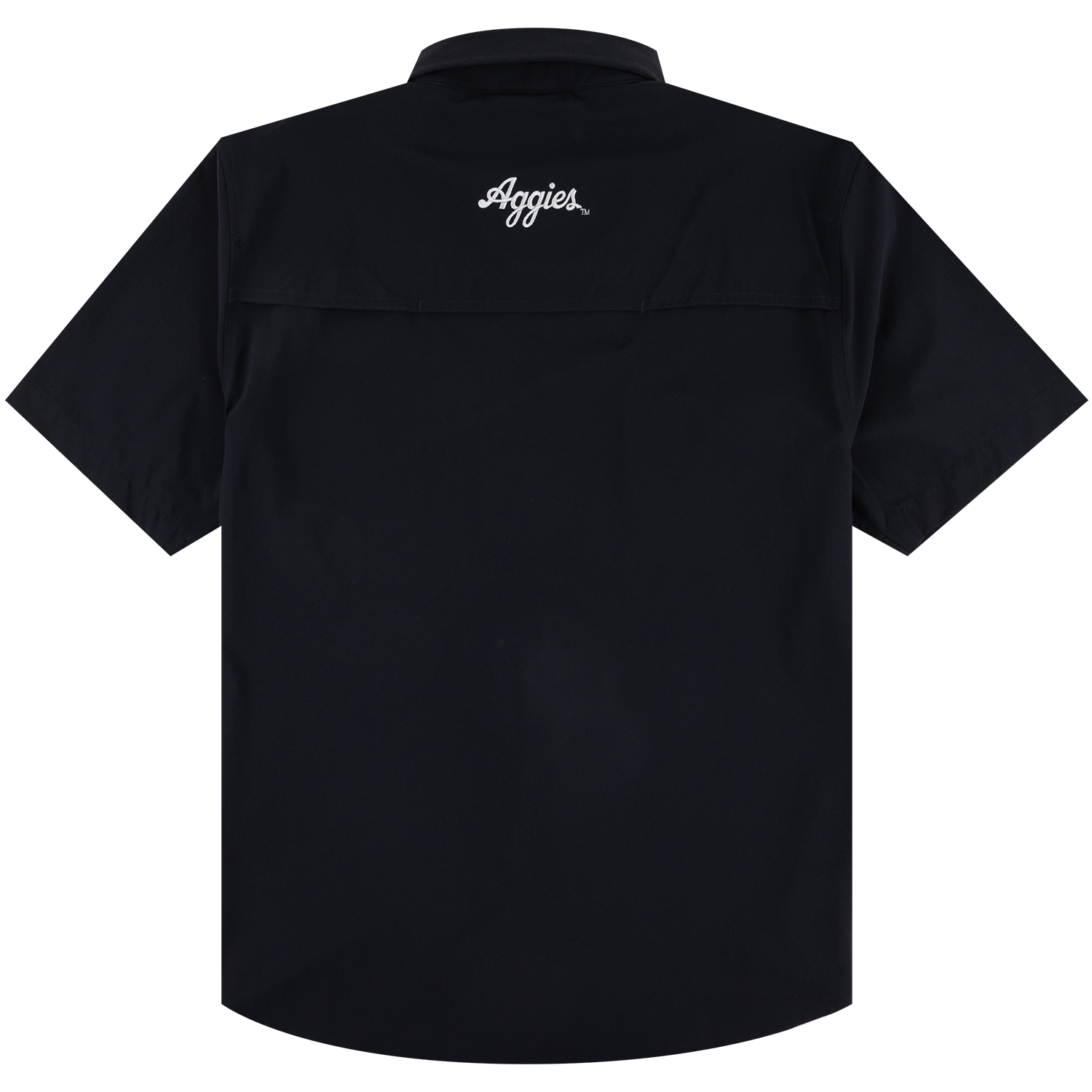 Texas A&M Snaps Short Sleeve Tailgater Button Down - Black