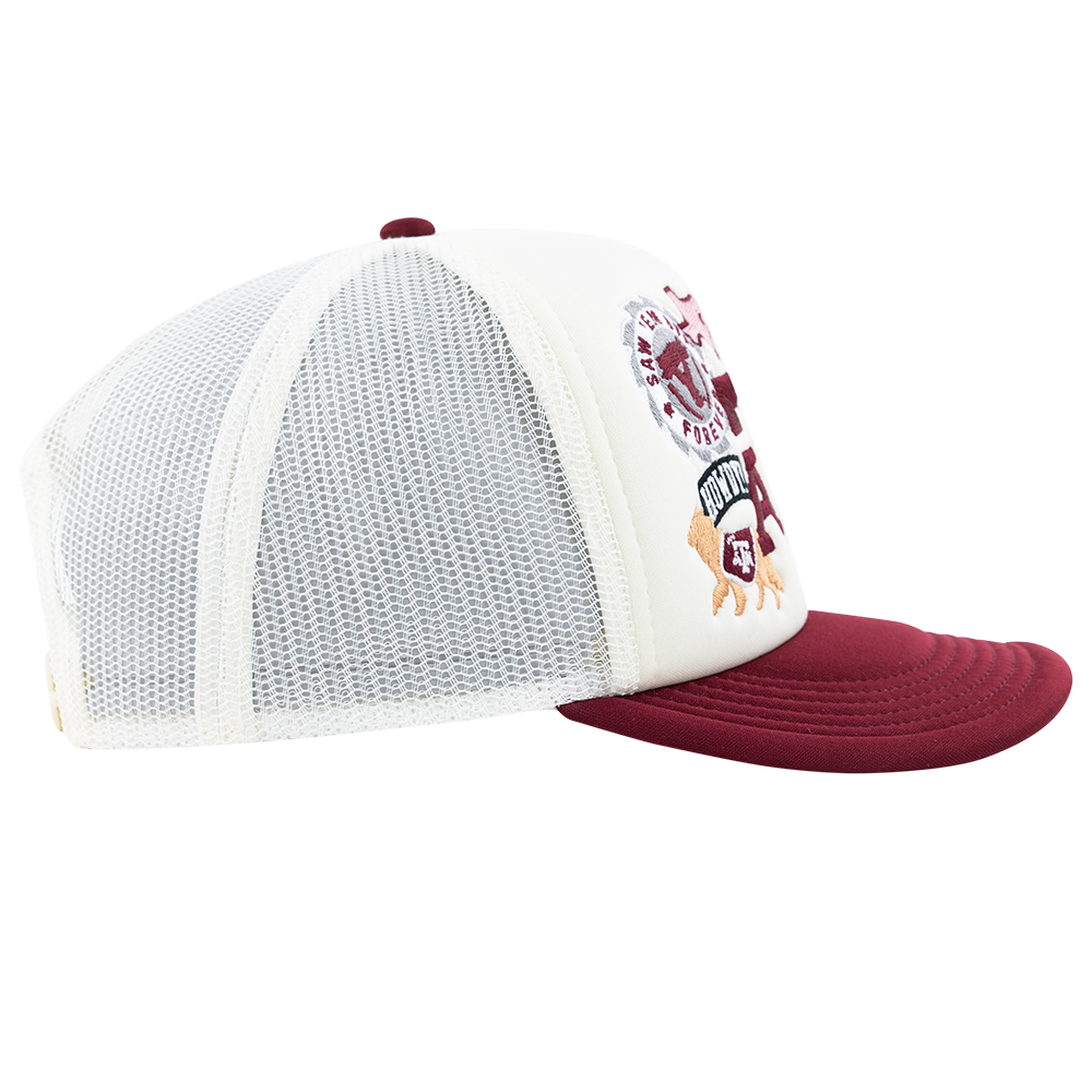Texas A&M University Collegiate Outfitters All Over Patch Hat