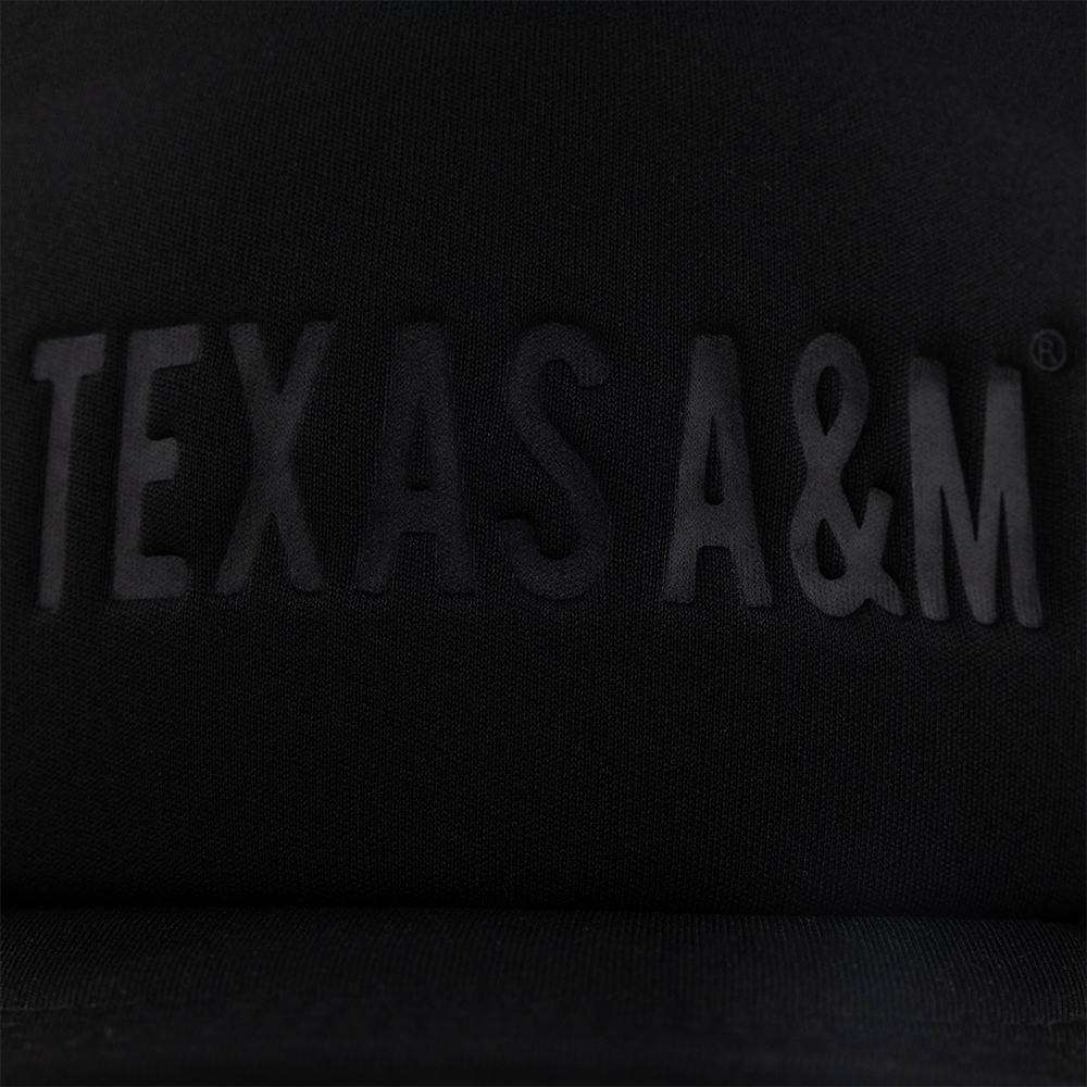 Texas A&M Embossed Black on Black Hat