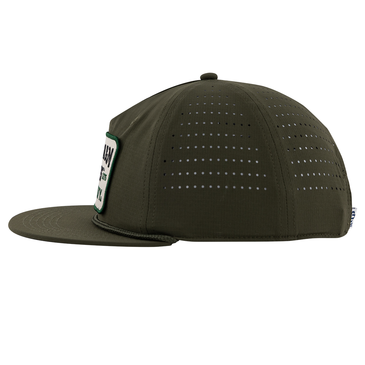 Texas A&M Aggies Collegiate Outfitters Olive Patch Hat