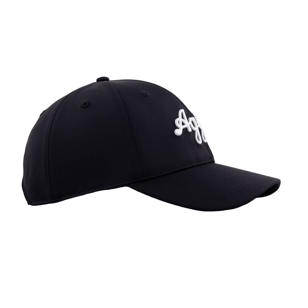 Script Aggies Collegiate Outfitters 6 Panel Hat - Black