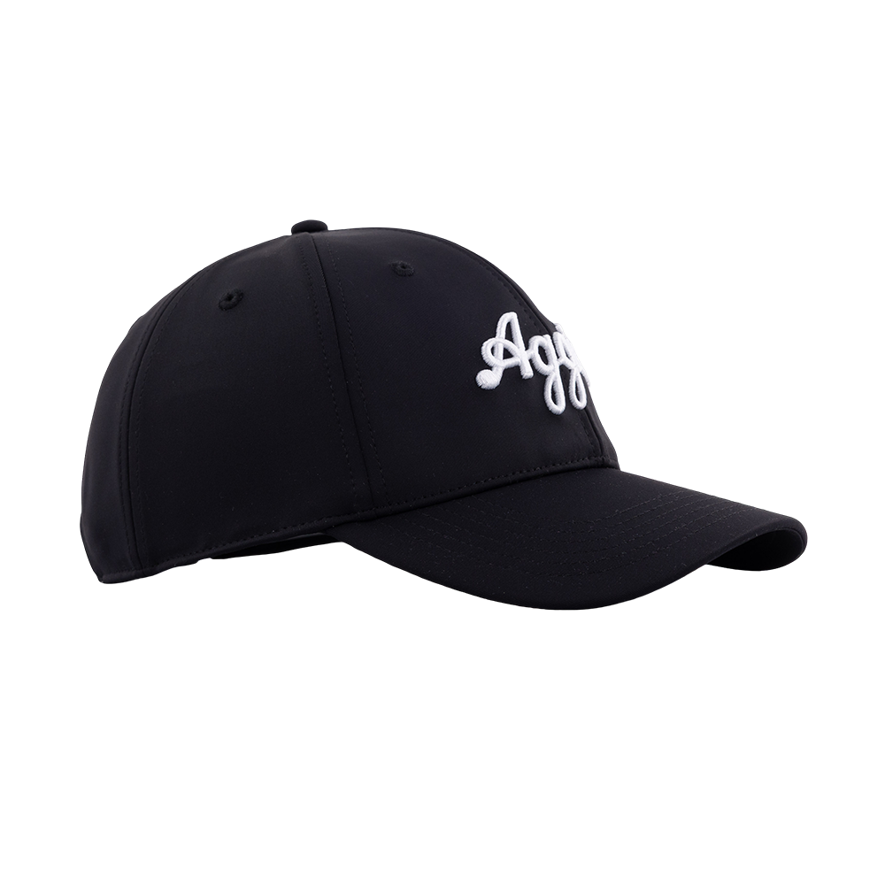 Script Aggies Collegiate Outfitters 6 Panel Hat - Black