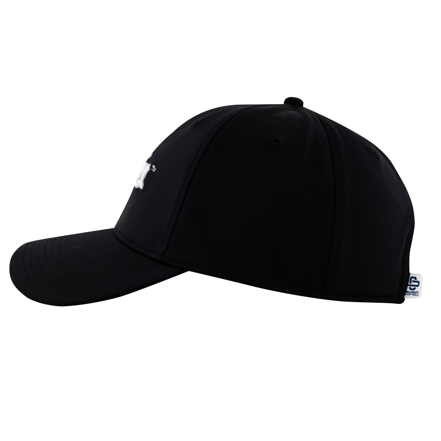 Script Aggies Collegiate Outfitters 6 Panel Hat - Black
