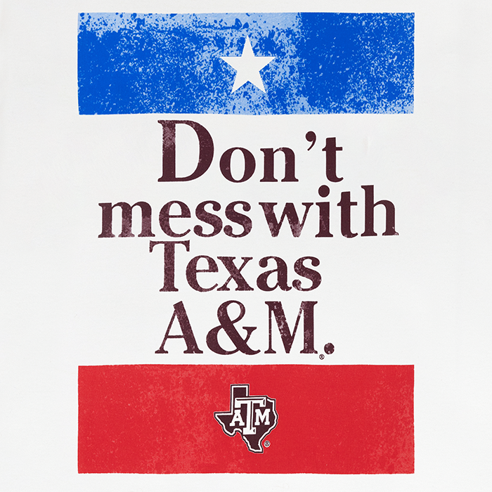 Texas A&M Don't Mess With Aggie Flag T-Shirt