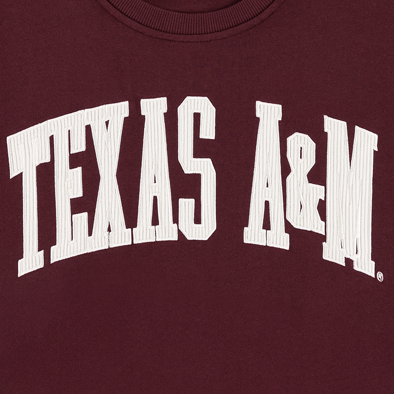 Texas A&M Collegiate Outfitters Cropped Sweatshirt