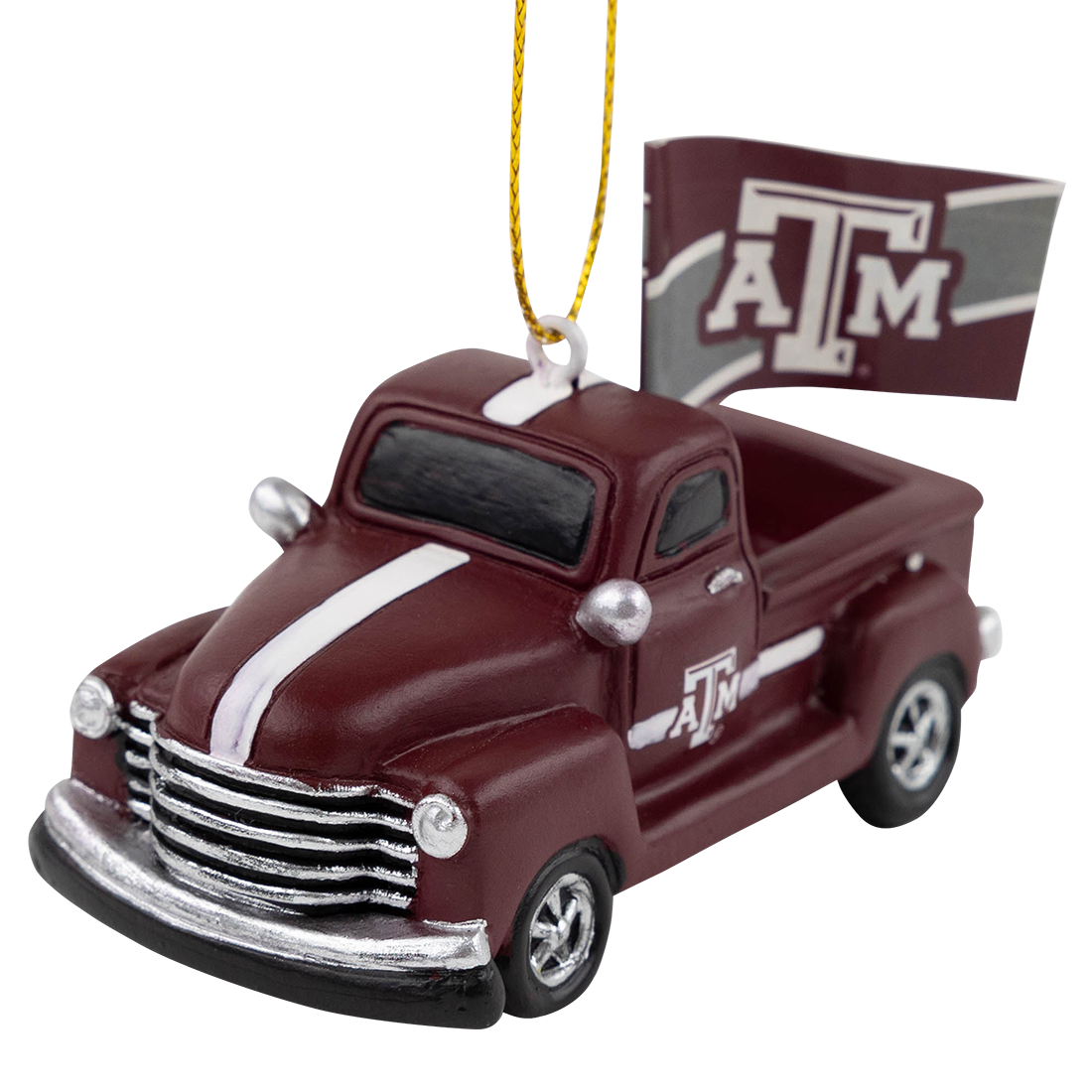 Evergreen Rally Truck Ornament