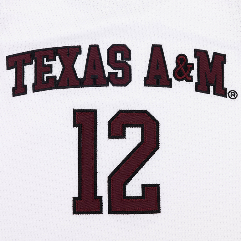Texas A&M Hype & Vice Cropped Basketball Jersey