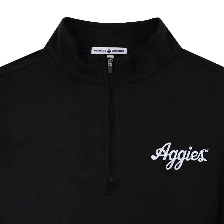 Aggies Script Quarter Zip