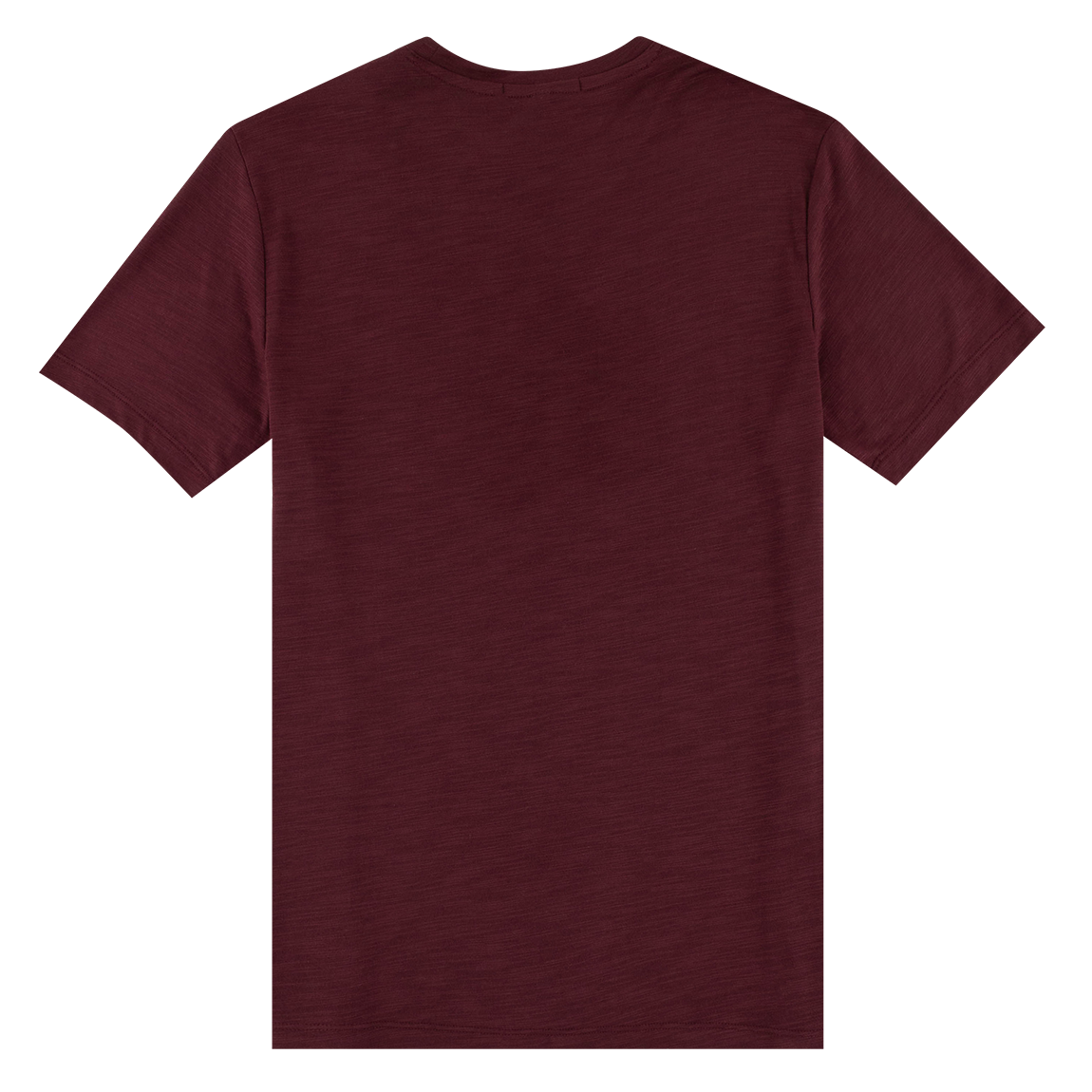 Collegiate Outfitters Maroon Blank Slub T-Shirt