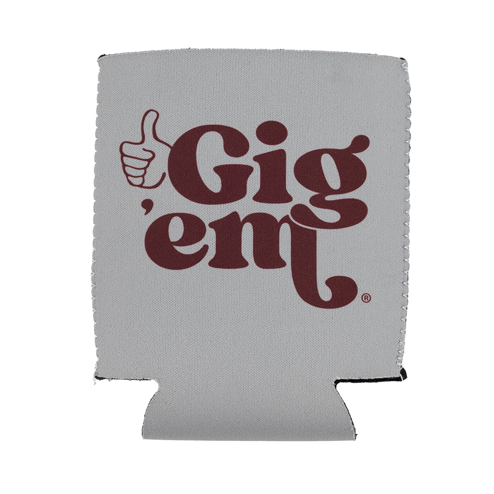 Texas A&M Gray Koozie