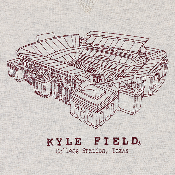 Collegiate Outfitters Embroidered Kyle Field Sweatshirt