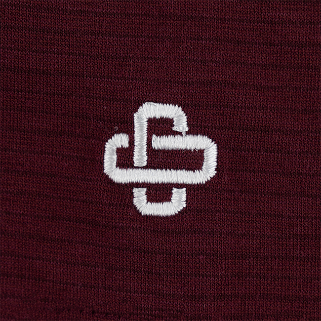 Texas A&M Collegiate Outfitters Solid Maroon Polo