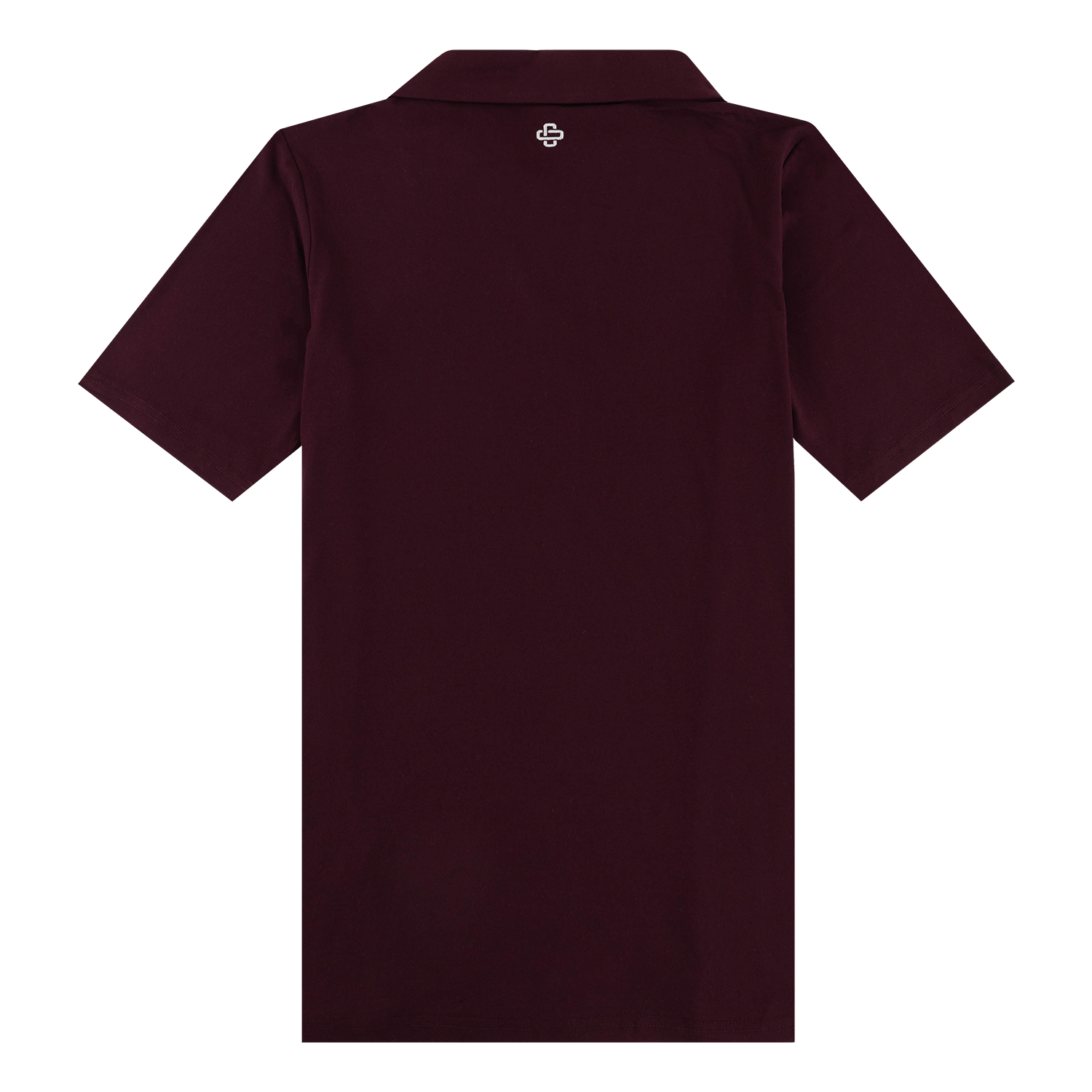 Collegiate Outfitters Maroon Womens V Neck Polo