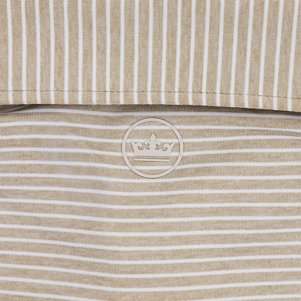 Texas A&M Peter Millar Ballad Performance Polo Beige