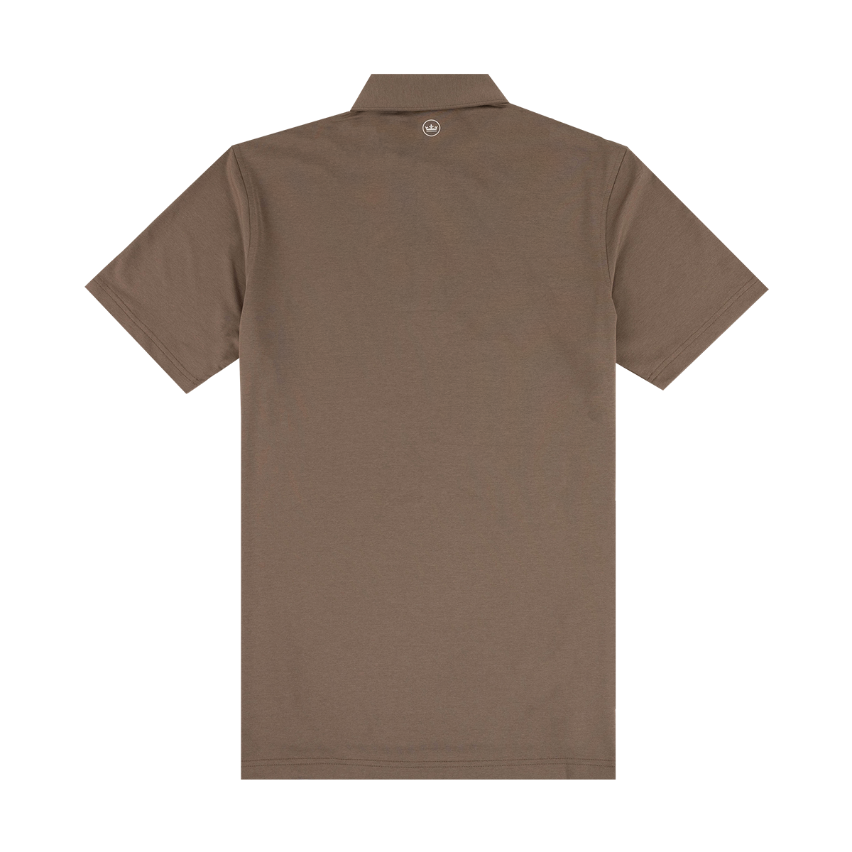 Texas A&M Peter Millar Brown Solid Performance Jersey Polo