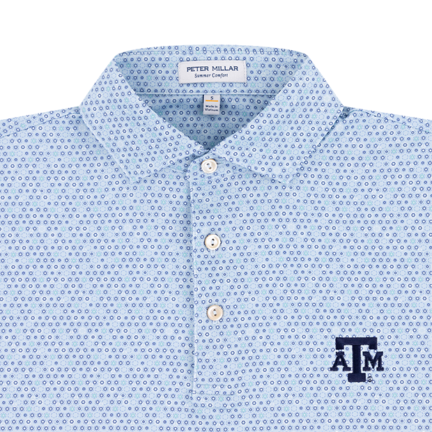 Texas A&M Peter Millar Ferdinand Performance Jersey Polo