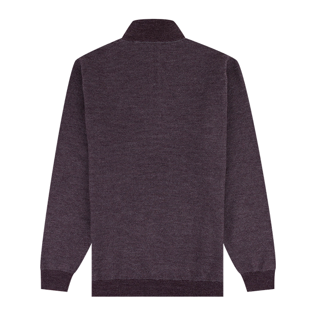 Texas A&M Peter Millar West Quarter Zip Maroon Sweater