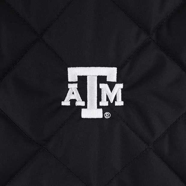 Texas A&M Peter Millar Black Essex Vest