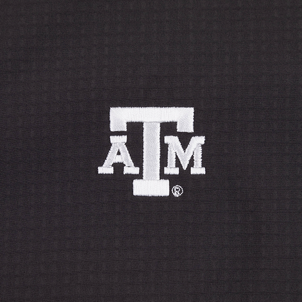 Texas A&M Peter Millar Black Gust Vest