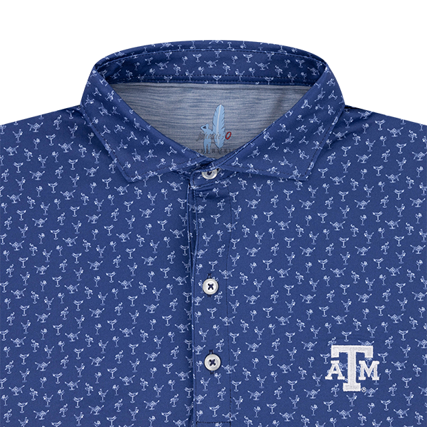 Texas A&M Johnnie-O Pin Up Polo