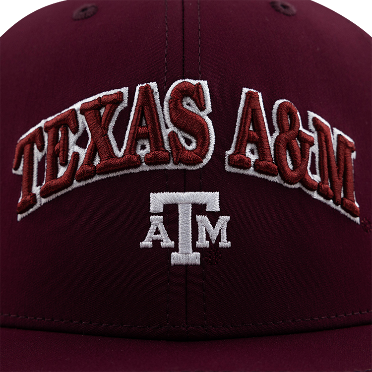 Texas A&M Johnnie-O 6 Panel High Prof Cap - Maroon