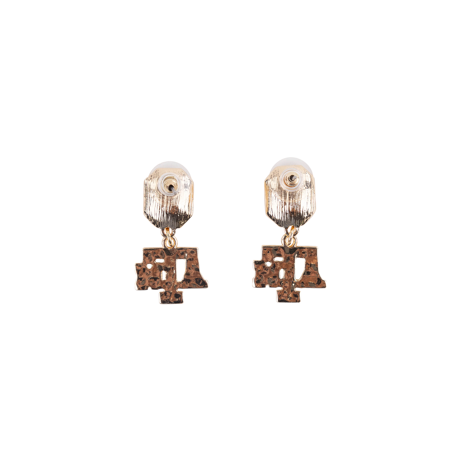 Texas A&M Rhinestone Enamel ATM Earrings