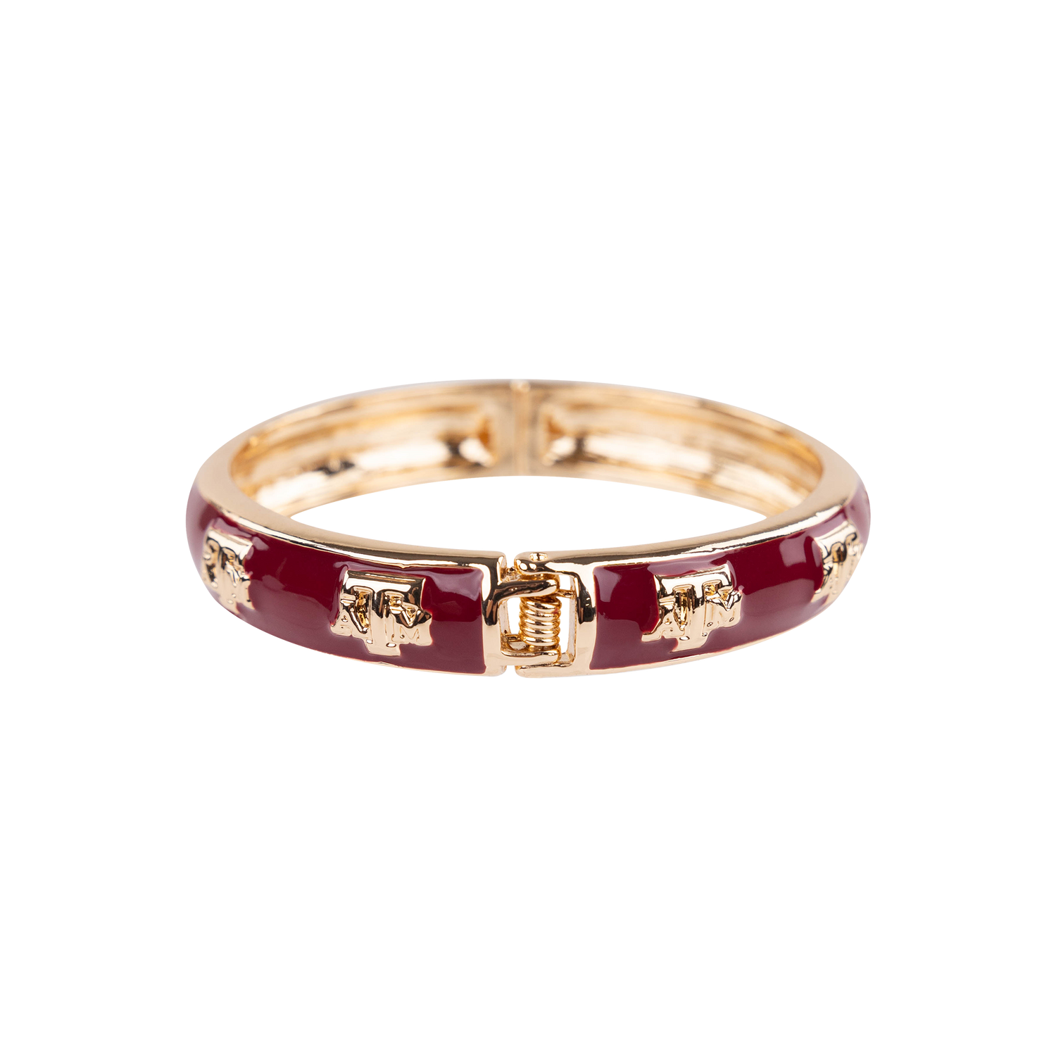 Texas A&M Hinge Bangle
