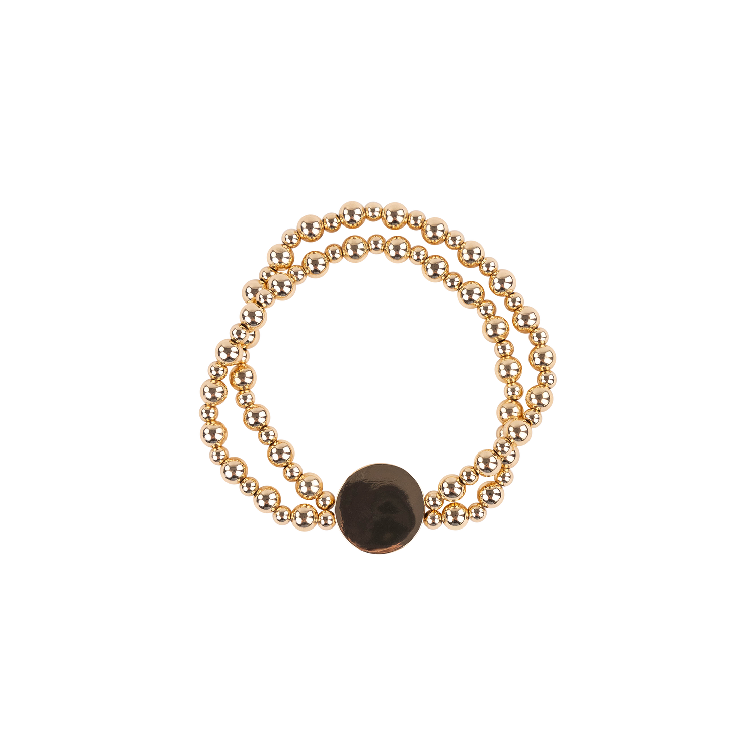 Texas A&M CANVAS 2-Row Ball Bead Bracelet