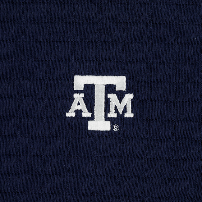 Texas A&M Peter Millar Quad Quilted 1/4 Zip