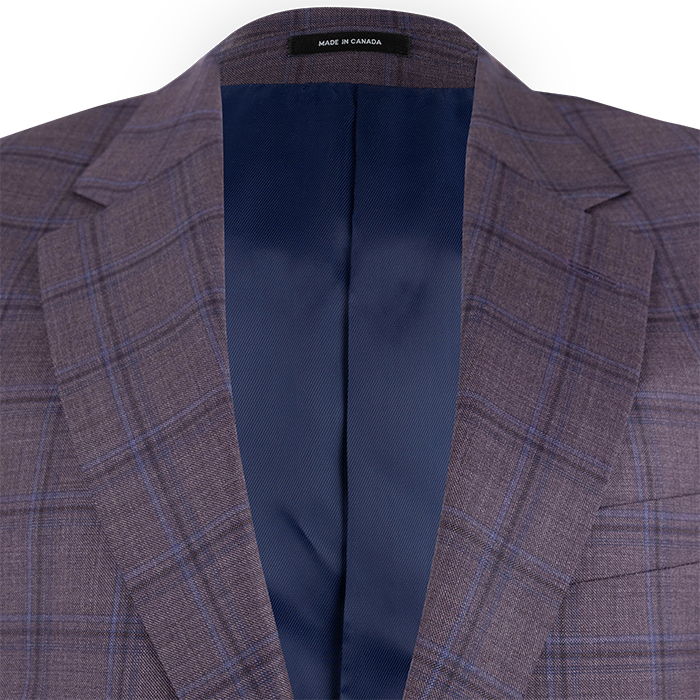 Empire Super 130's Maroon Wool Blazer